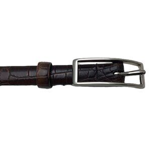 Vintage Nine West‎ Brown Genuine Italian Leather Belt